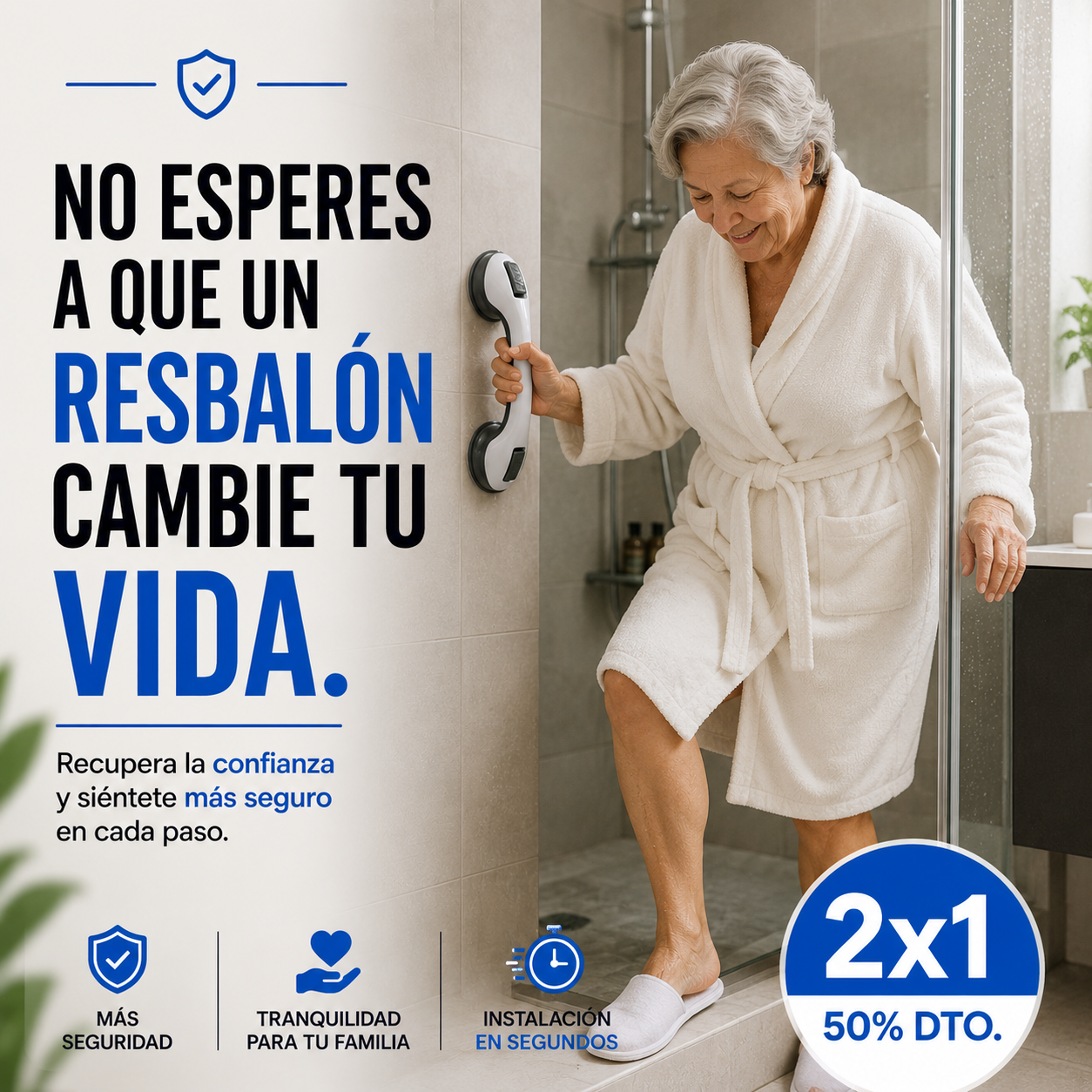 No esperes a que un resbalón termine en una visita al hospital.