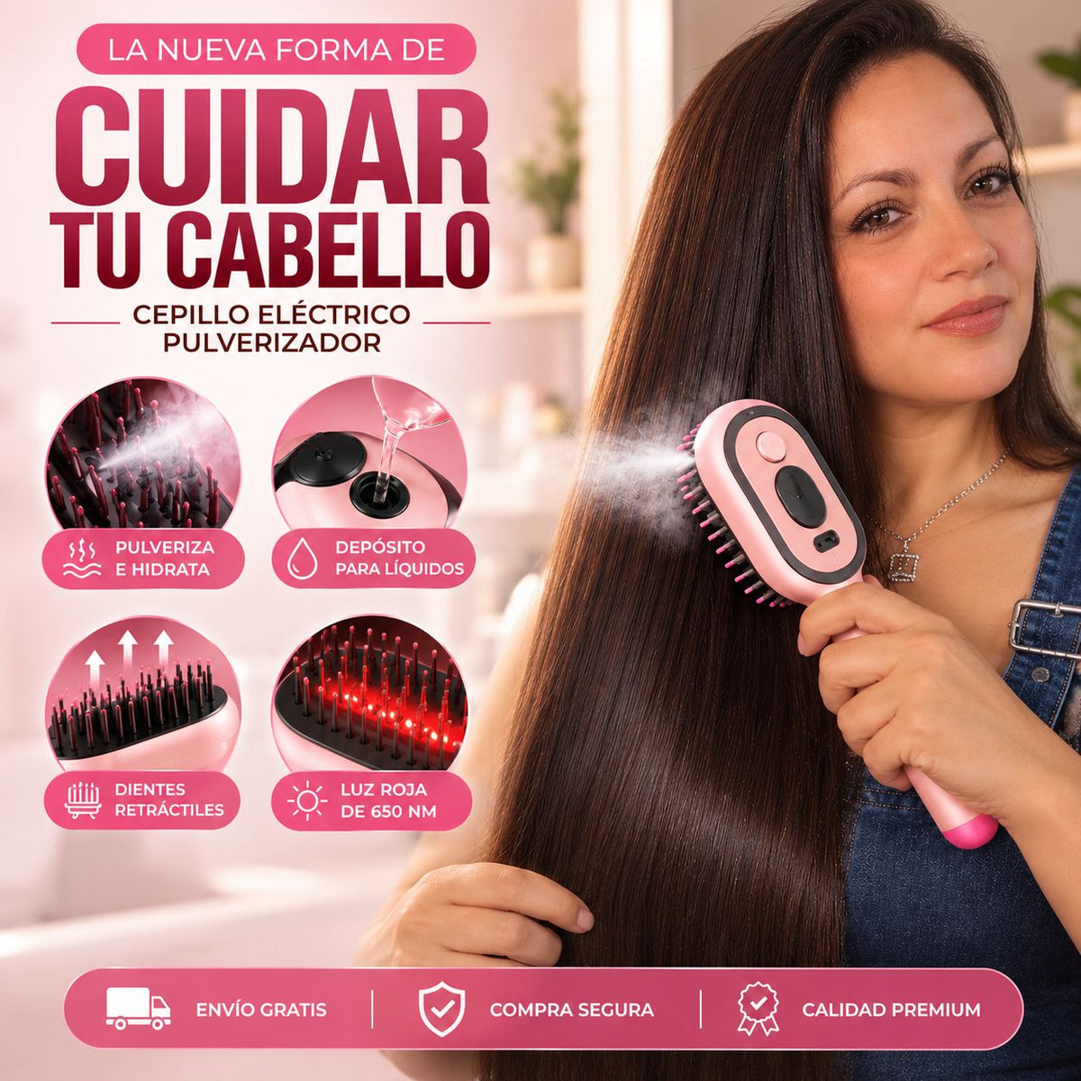 ¿Cansada de luchar con los nudos y el frizz cada vez que te peinas?